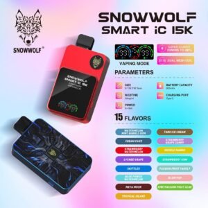 SNOWWOLF SMART HD 15000 PUFFS DISPOSABLE POD